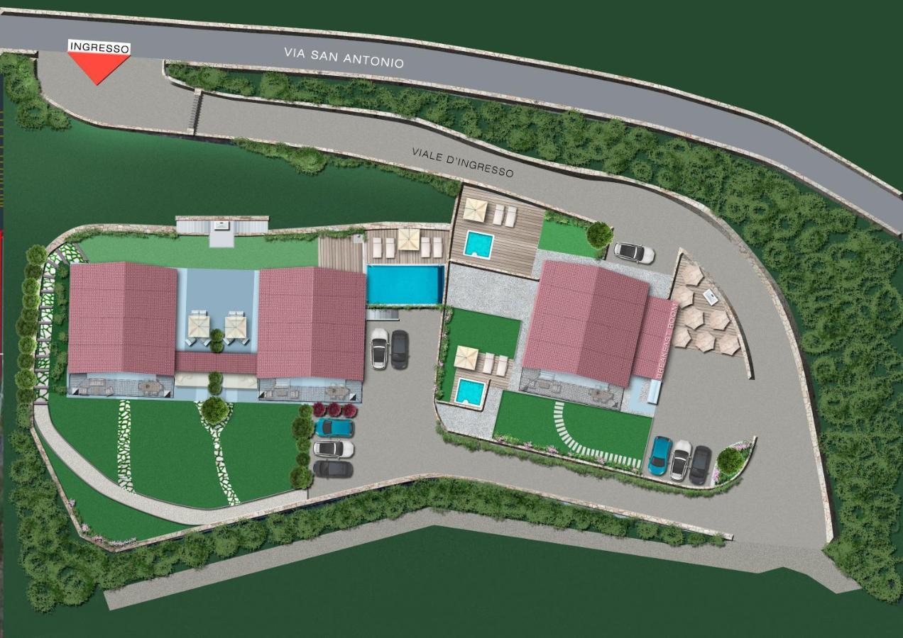 Rocca D'Anfo B&B-Apartments Lake View Екстер'єр фото